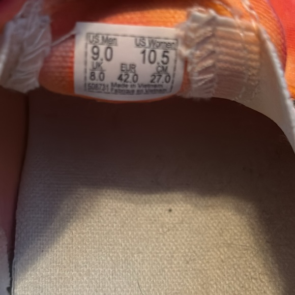 Vans mismatched tie dye slip on shoes men’s size 9 woman’s size 10.5 - Picture 5 of 6